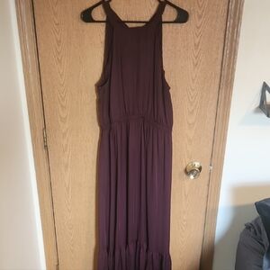 Express Deep Purple Maxi Dress